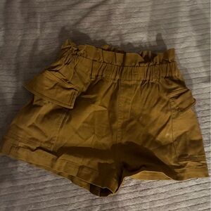 La Hearts Tan Women's Shorts Size XS